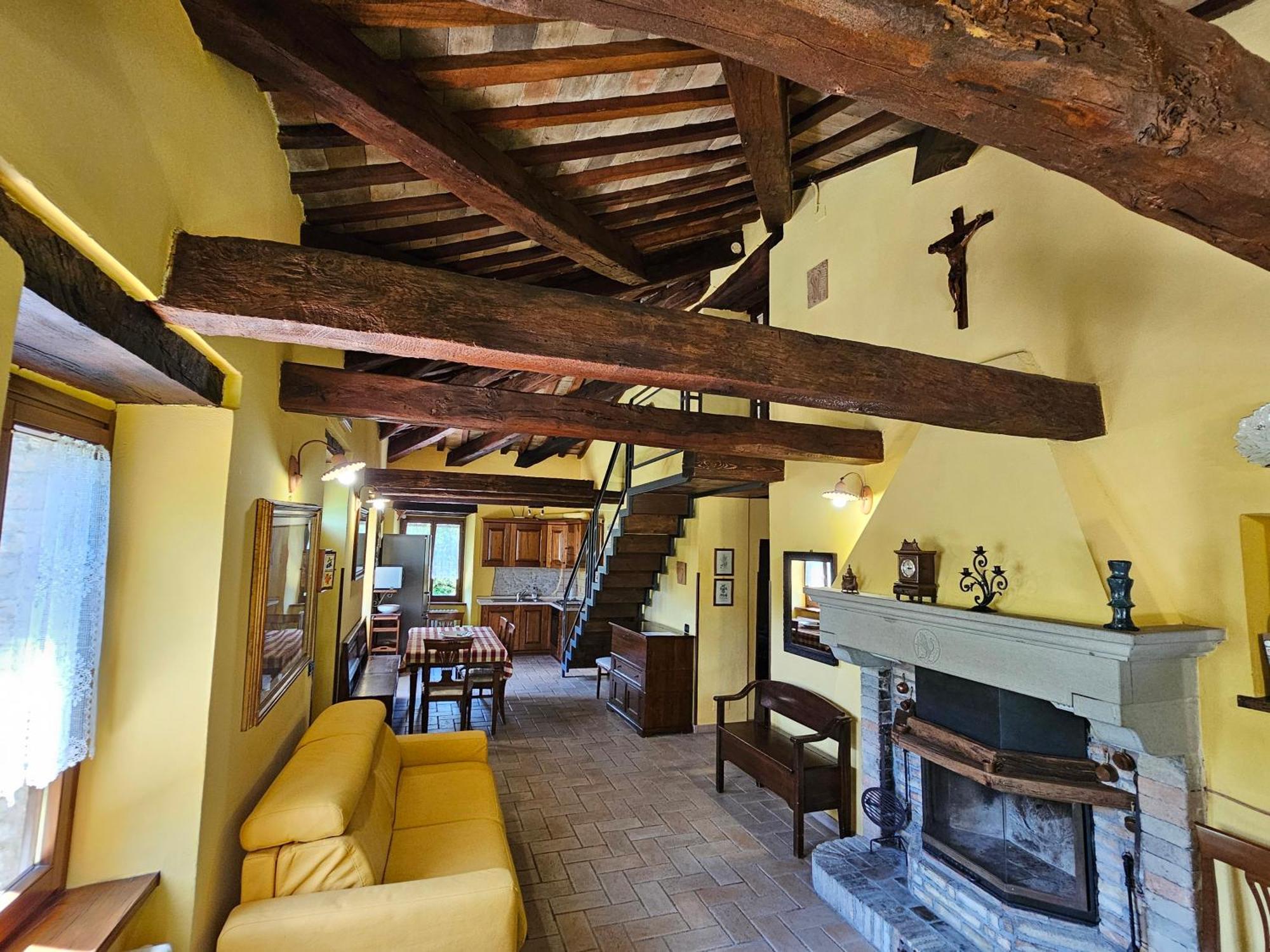 Agriturismo Ca Serrantonio - Ferri Appartamento Rossini Urbania Kültér fotó